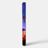 Coques Case-Mate iPhone Blue Red Sunset Exotic Hawaiian Beach Palm Trees (Verso / Gauche)