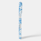 Coques Case-Mate iPhone Blue Shells Personalized (Verso / Droite)