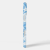 Coques Case-Mate iPhone Blue Shells Personalized (Verso / Droite)