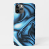 Coques Case-Mate iPhone Blue Silk wave (Dos)