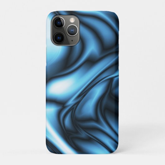 Coques Case-Mate iPhone Blue Silk wave (Dos)