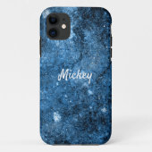 Coques Case-Mate iPhone Blue Space Rock (Dos)