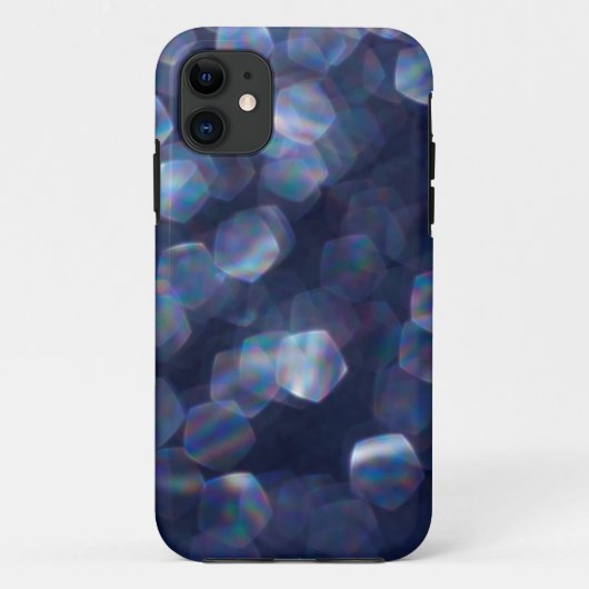 Coques Case-Mate iPhone Blue Sparkle (Dos)