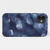 Coques Case-Mate iPhone Blue Sparkle (Dos (Horizontal))