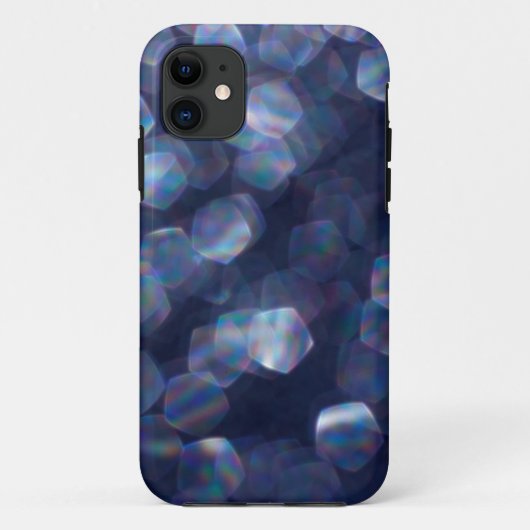 Coques Case-Mate iPhone Blue Sparkle (Dos)