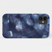 Coques Case-Mate iPhone Blue Sparkle (Dos (Horizontal))