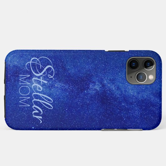 Coques Case-Mate iPhone Blue Stellar Maman (Dos (Horizontal))