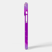 Coques Case-Mate iPhone BLUE TALISMAN MONOGRAM rose Fuchsia violet (Verso / Gauche)