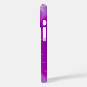 Coques Case-Mate iPhone BLUE TALISMAN MONOGRAM rose Fuchsia violet (Verso / Gauche)