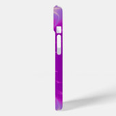 Coques Case-Mate iPhone BLUE TALISMAN MONOGRAM rose Fuchsia violet (Verso / Gauche)