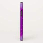 Coques Case-Mate iPhone BLUE TALISMAN MONOGRAM rose Fuchsia violet (Dos/Droite)