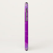 Coques Case-Mate iPhone BLUE TALISMAN MONOGRAM rose Fuchsia violet (Dos/Gauche)