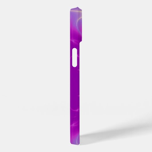 Coques Case-Mate iPhone BLUE TALISMAN MONOGRAM rose Fuchsia violet (Verso / Droite)