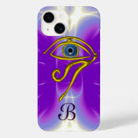 BLUE TALISMAN MONOGRAM rose Fuchsia violet