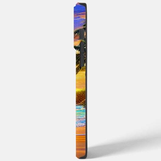 Coques Case-Mate iPhone Blue Turquoise Ocean Sunset (Verso / Gauche)