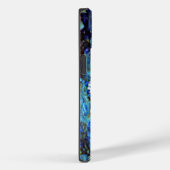 Coques Case-Mate iPhone Blue Water-Lys, peinture d'art, (Verso / Droite)