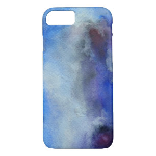 Case-Mate iPhone Case Blue Watercolor Art Apple iPhone 7, à peine là