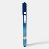 Coques Case-Mate iPhone Blue, White & Gold Abstract  (Verso / Gauche)