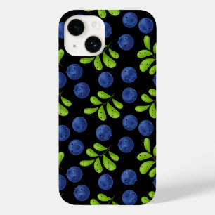 Coque Pour iPhone 14 Blueberry Bliss : Fruit Motif Design