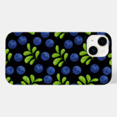 Coques Case-Mate iPhone Blueberry Bliss : Fruit Motif Design (Verso (horizontal))