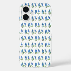 Coques iPhone 16 Bluebonnets Texas Blue Flowers Aquarelle