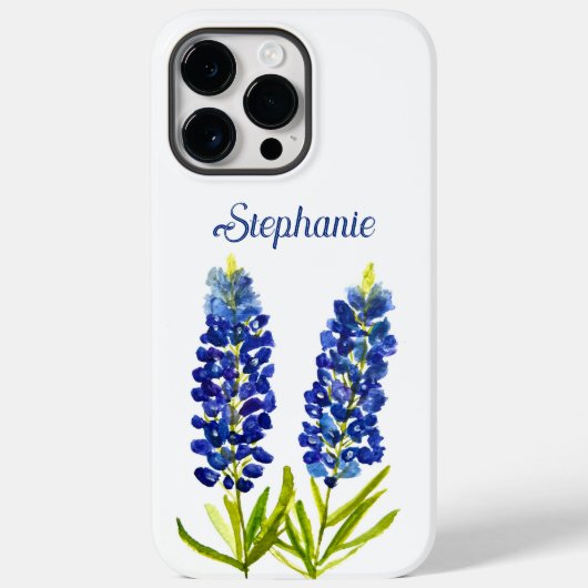 Coques Case-Mate iPhone Bluebonnets Texas Fleur Floral Texan Gorgee (Verso)