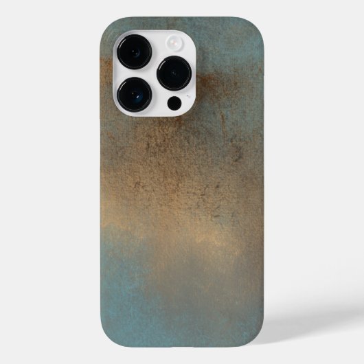 Coques Case-Mate iPhone Blues Abstrait Art Brown (Verso)
