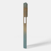 Coques Case-Mate iPhone Blues Abstrait Art Brown (Verso / Droite)