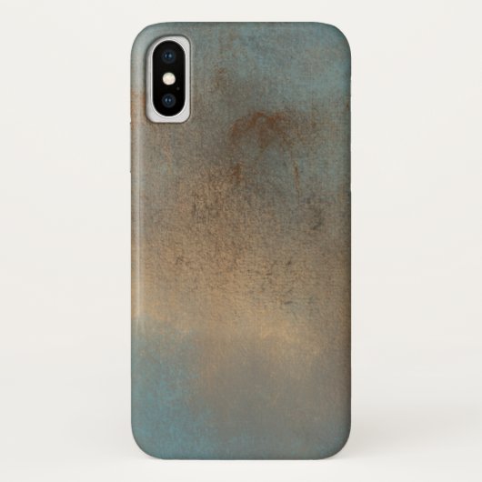 Coques Case-Mate iPhone Blues Abstrait Art Brown (Dos)