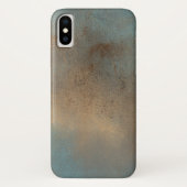 Coques Case-Mate iPhone Blues Abstrait Browns Art Peint (Dos)
