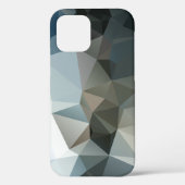 Coques Case-Mate iPhone Blues et Noirs Pyramide Abstraite Art (Verso)