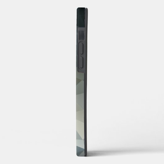 Coques Case-Mate iPhone Blues et Noirs Pyramide Abstraite Art (Verso / Gauche)