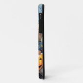 Coques Case-Mate iPhone Bluetick Coonhound Halloween avec citrouilles effr (Dos/Gauche)