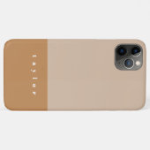 Coques Case-Mate iPhone Blush Color Block Personnalisé (Dos (Horizontal))