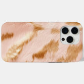 Coques Case-Mate iPhone Blush Gold Cowgirl Cowhide (Verso (horizontal))