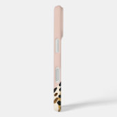 Coques Case-Mate iPhone Blush Gold Leopard (Verso / Droite)