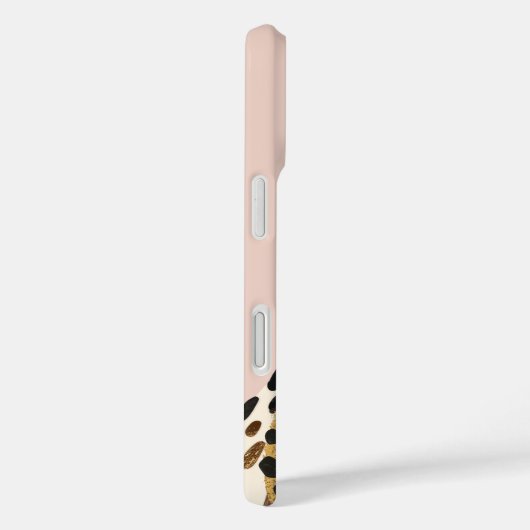 Coques Case-Mate iPhone Blush Gold Leopard (Verso / Droite)