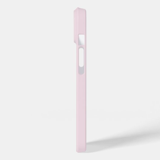 Coques Case-Mate iPhone Blush Pink Custom Business Logo Website Code QR (Verso / Gauche)