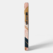 Coques Case-Mate iPhone Blush Pink Gold Boho Collection Feuille tendance (Verso / Gauche)