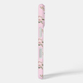 Coques Case-Mate iPhone Blush rose mignon Fille Boho Floral Personnalisé (Verso / Droite)