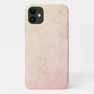Case-Mate iPhone Case Blush Signature sur Rosé au Champagne Ombré XS Max