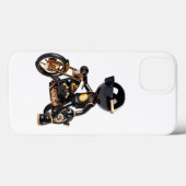 Coques Case-Mate iPhone  Bman on a Bike, Bitcoin, by Natasha Us   (Verso (horizontal))