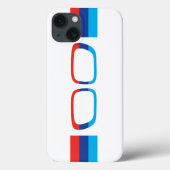 Coques Case-Mate iPhone BMW M rayures et reins (Verso)