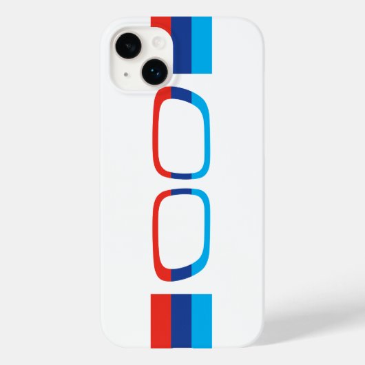 Coques Case-Mate iPhone BMW M rayures et reins (Verso)