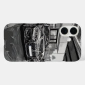 Coques Case-Mate iPhone BMW - Shadow Grille Dominance (Verso (horizontal))