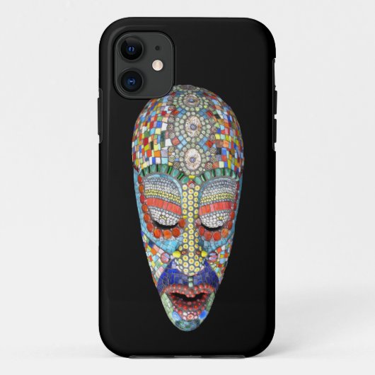 Coques Case-Mate iPhone Bob, pourquoi le long visage ? Masque mosaïque (Dos)