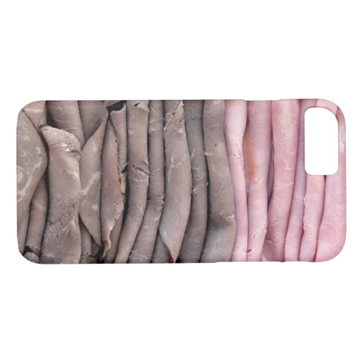Coques Case-Mate iPhone Boeuf et jambon (Dos (Horizontal))