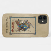 Coques Case-Mate iPhone Bogatyr russe médiéval (Dos (Horizontal))