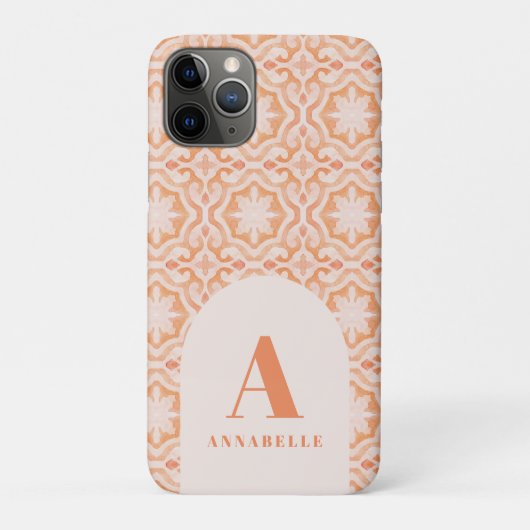 Coques Case-Mate iPhone Bohème aquarelle pascal marocain poach rose (Dos)