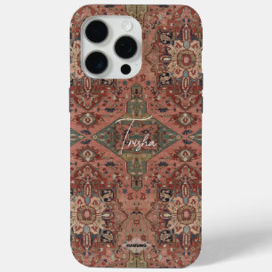 Coque iPhone 15 Pro Max Bohème de téléphone portable de conception bohème